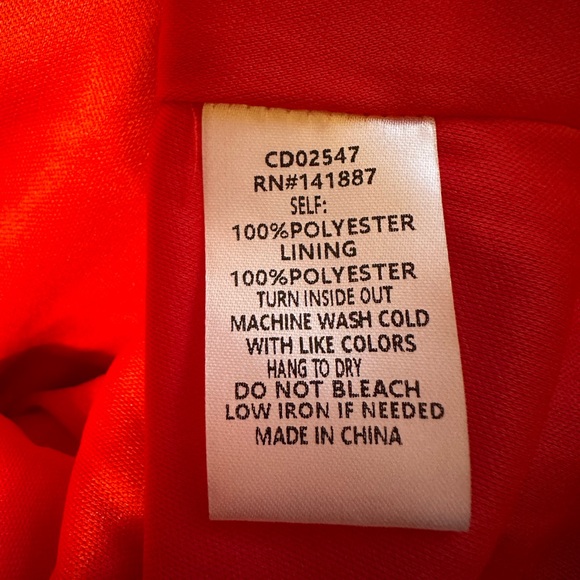 Indie Collection Red Babydoll Dress - Picture 6 of 6